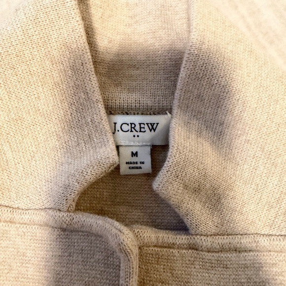 J Crew Cecile Relaxed Sweater Blazer Oatmeal Cream - Picture 5 of 5